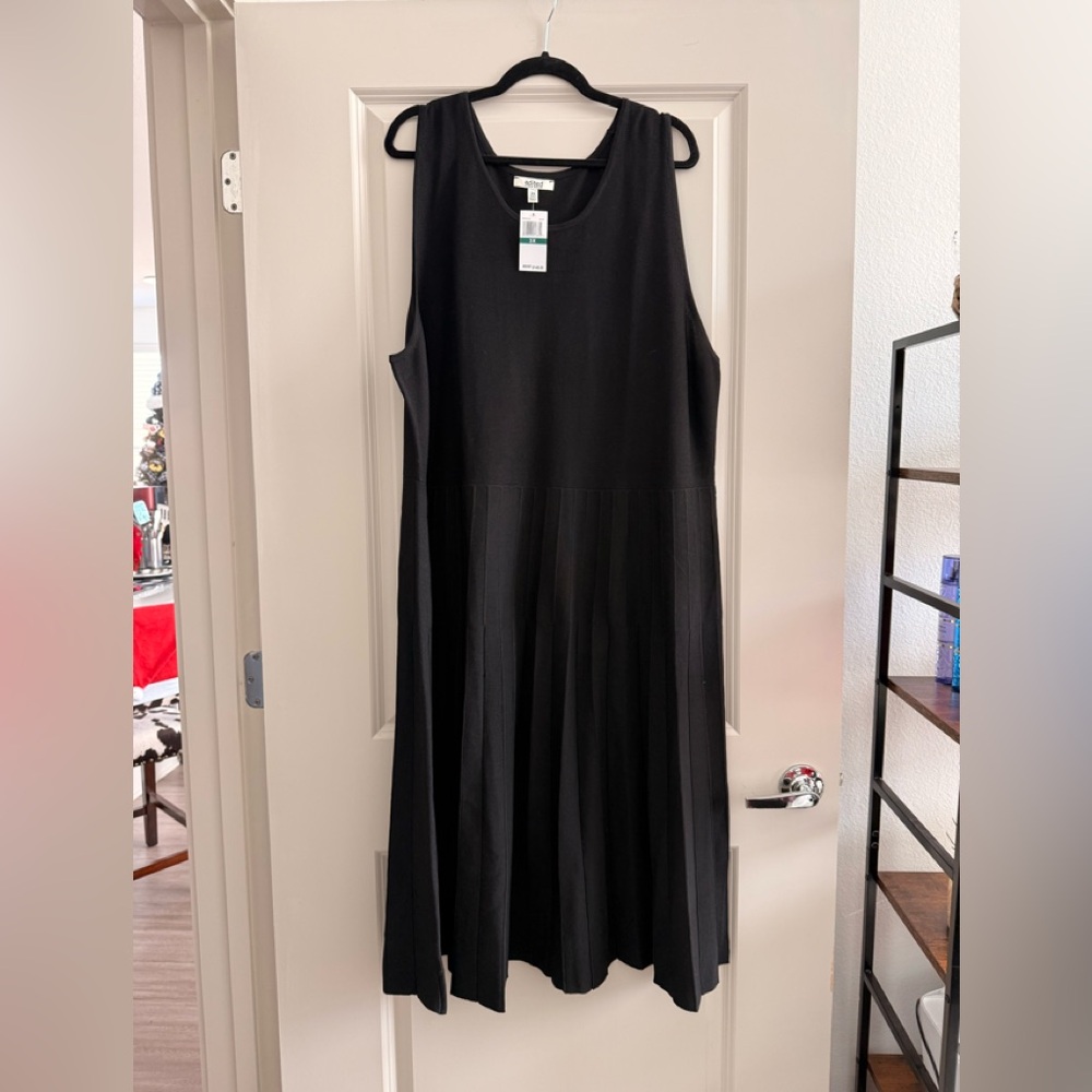 Edited Black sweater Maxi Dress